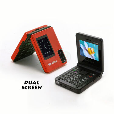 2 Sim Dual Screen Flip Phone With Camera (BZM)