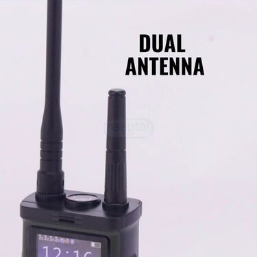 4 SIM Big Battery Dual Antenna Big Torch With Free Mobile Holder (R1+)