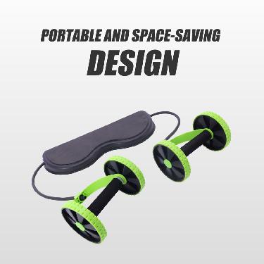 5 Mins Home Exercise With Roller Wheel (5ME)