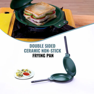Double Sided Ceramic Nonstick Frying Pan (1DSP2)