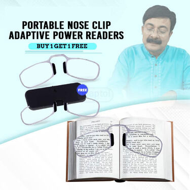 Bifocal Rimless Night Vision Adaptive Power Reading Glasses - Buy 1 Get 1 FREE (BORG23)