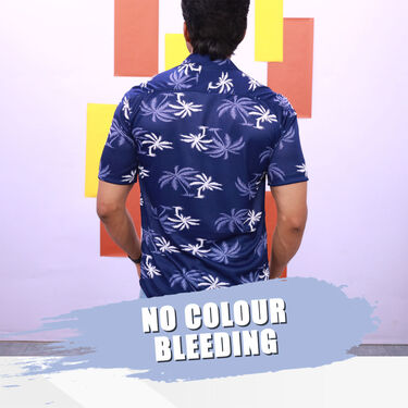 Pack Of 2 Designer Half Sleeves Shirts With Digital Watch Free (2PSW1)