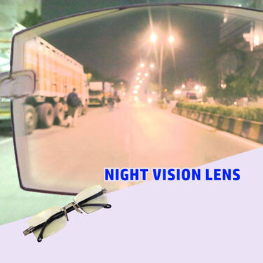 Bifocal Rimless Night Vision Adaptive Power Reading Glasses - Buy 1 Get 1 FREE (BORG23)