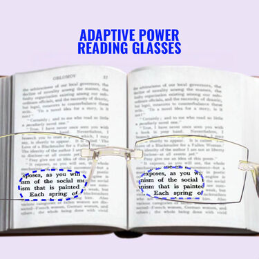 Bifocal Rimless Night Vision Adaptive Power Reading Glasses - Buy 1 Get 1 FREE (BORG23)