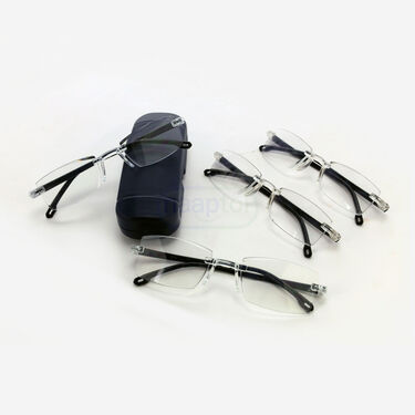 Rimless Adaptive Power Mobile Protection Reading Glasses Buy 1 Get 3 FREE (4MPORG)