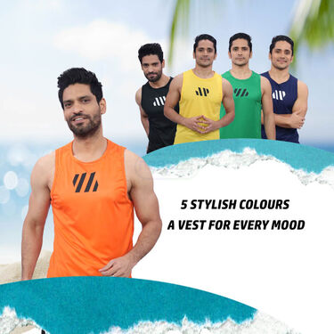 Pack Of 5 Sleeveless Vests For Men (5SL2)