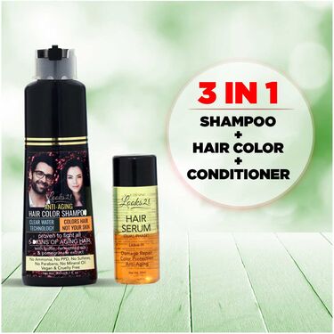 No Stain No Grey Hair Colour Shampoo For Men