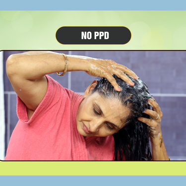 Ayurjeet Hair Color Shampoo with Free Onion Hair Oil