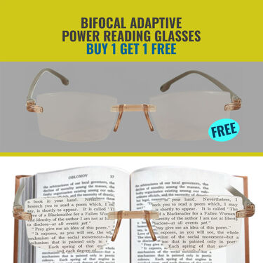 Bifocal Adaptive Power Reading Glasses - Buy 1 Get 1 FREE (BCORG9)