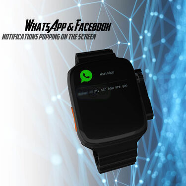 Waterproof Bluetooth Calling Smart Watch With Big Screen (BCSW34)