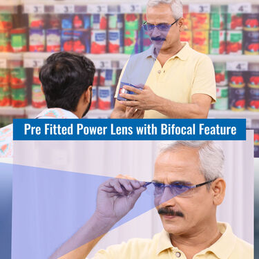 Rimless Daily Use Bifocal Reading Glasses - Buy 1 Get 1 Free (BRG16)