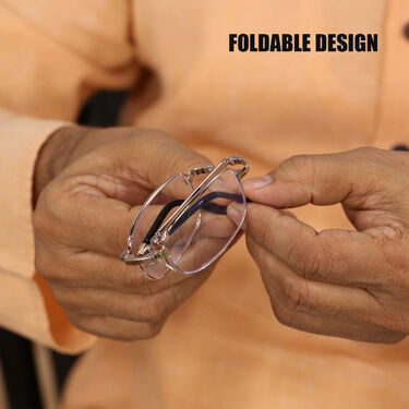 Daily Use Bifocal Folding Reading Glasses + Carry Case (BRG26)