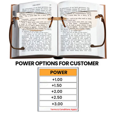 Rimless Daily Use Bifocal Reading glasses - Buy 1 Get 1 FREE (BRG28)