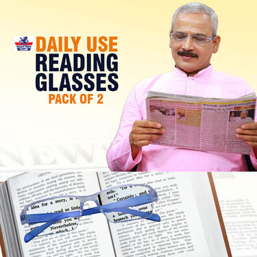 Daily Use Reading Glasses - Pack of 2 (BRG4)