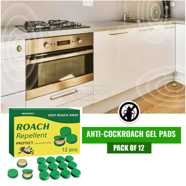 Cockroach Killer Gel Pads Pack of 12 (CKGPP2)