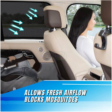 Pack of 4 Car Window Pullover - The Ultimate Sun Shade (CWPSS)