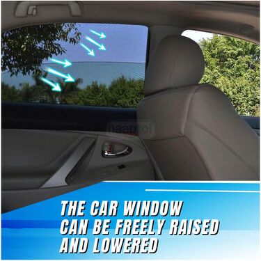 Pack of 4 Car Window Pullover - The Ultimate Sun Shade (CWPSS)