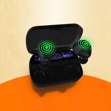 Wireless Bluetooth Earpod With Charging Case & Inbuilt Powerbank + FREE Mobile Screen Enlarger (TWS46)