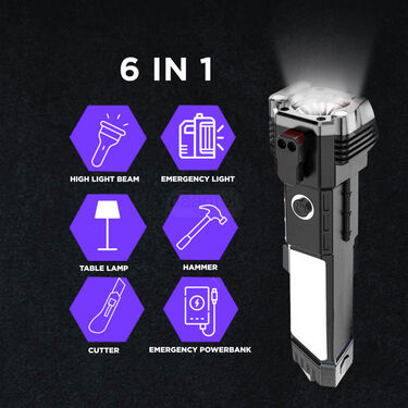 6 in 1 Hammer Torch With 24 In 1 Precision Screwdriver Set (HT32)