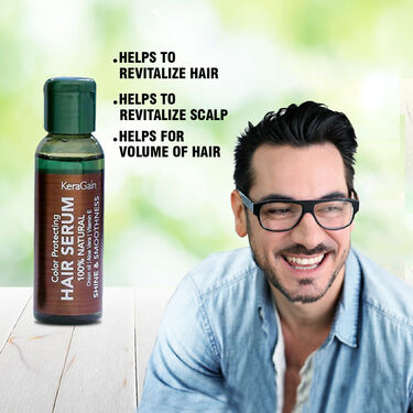 Keragain Hair Color Shampoo & Color Protecting Hair Serum (S)