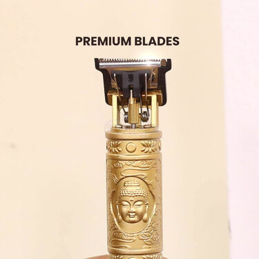 Stylish Golden Trimmer With Free Digital Watch (PMT1W2)