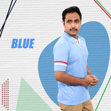 Pack of 5 Designer Collar T-shirts (5PT12)