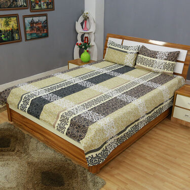 Pack of 8 Harmony Collection Double Bedsheets Set (8BS43)