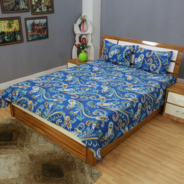 Pack of 8 Harmony Collection Double Bedsheets Set (8BS43)