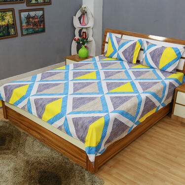 Pack of 8 Harmony Collection Double Bedsheets Set (8BS43)