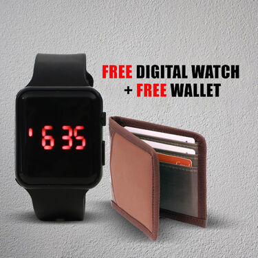 Pick Any 1 Fleece Jacket with Digital Watch And Wallet Free (1FJ9)