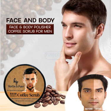 Raw Coffee Body Polisher Scrub For Men