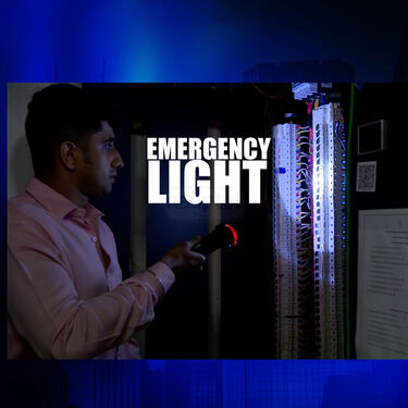 Rechargeable 6 in 1 Emergency Torch Light + 21 pcs Screwdriver Tool Kit (L39)